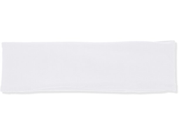 Cintas elásticas baratas unisex microfibra 50 g/m2 Olympia Blanco detalle 4