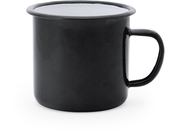 Taza ANON Negro/blanco detalle 8