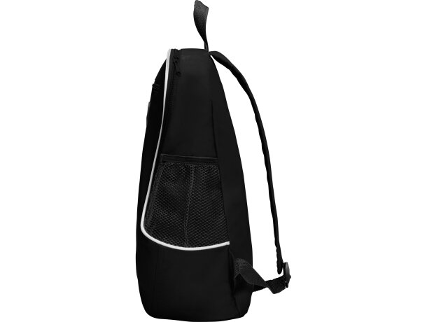 Mochila infantil deportiva poliéster Misuri Negro detalle 10
