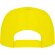 Gorras béisbol con cierre ajustable velcro de algodón 170 g/m2 Uranus Amarillo detalle 14