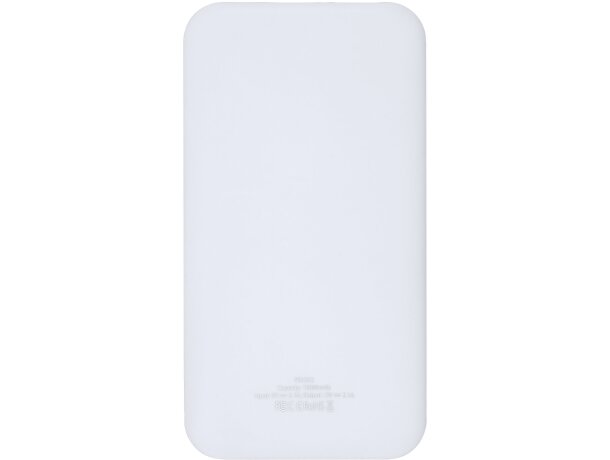 Batería externa personalizada 10000 mah de plástico Robbie Blanco/blanco detalle 4
