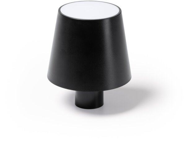 Lámpara Tomson negro con tres modos de luz led regulable táctil Negro detalle 4