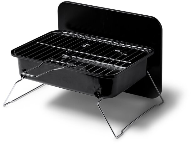 Barbacoa portátil Filet de acero inoxidable plegable Negro detalle 6