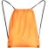 Mochila de cuerdas de poliéster 210D multiusos 70 g/m2 Naranja detalle 9