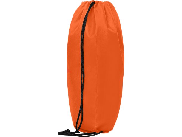 Mochila de cuerdas diversos colores non woven 80 g/m2 Calao Naranja detalle 26