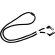 Lanyard HOLDE Negro detalle 4