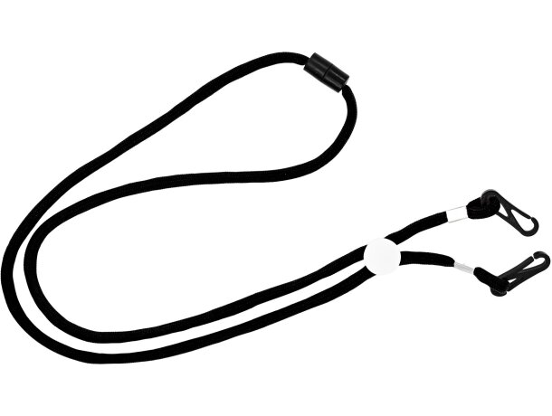 Lanyard HOLDE Negro detalle 4