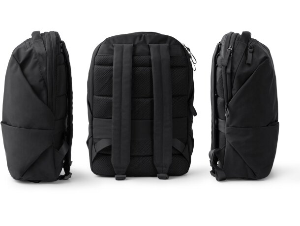 Mochila Dakota con compartimento portátil 15 pulgadas Negro detalle 6