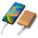 Batería portátil personalizada corcho 10000 mah Kobe Crudo detalle 1