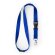 Lanyard colores variados de poliéster Guest Royal
