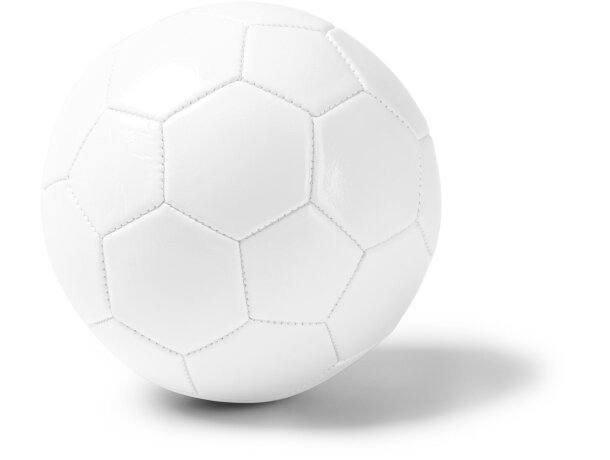 Balón fútbol Fabio tamaño 2 polipiel paneles hexagonales Blanco detalle 3