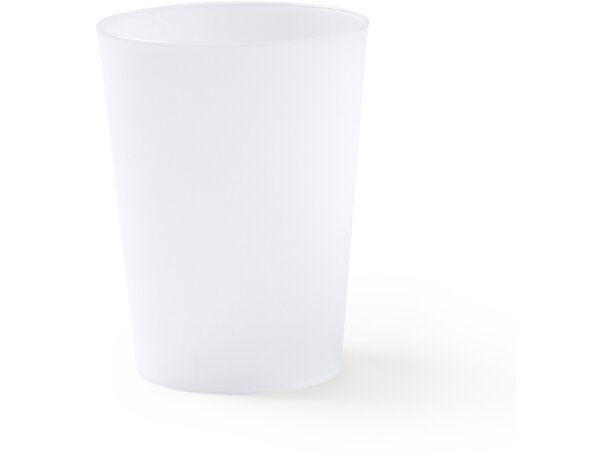 Vaso de plástico para publicidad reutilizable de pp flexible Pontal Transparente detalle 3
