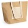 Bolsas de yute personalizadas asas largas unisex Gavia Crudo detalle 1