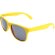 Gafas de sol serigrafiadas con montura en acabado mate y uv400 en pp Ariel Amarillo detalle 6