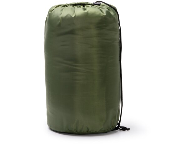 Saco de dormir Tidur en poliéster reciclado con funda Negro detalle 3