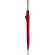 Paraguas de poliéster con mango de madera Fargo Rojo