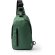 Mochila Valar de algodón canvas reciclado con bolsillos Verde helecho