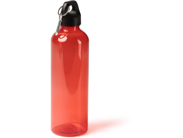 Bidón Flanker RPET 800ml con asa y mosquetón Transparente detalle 1