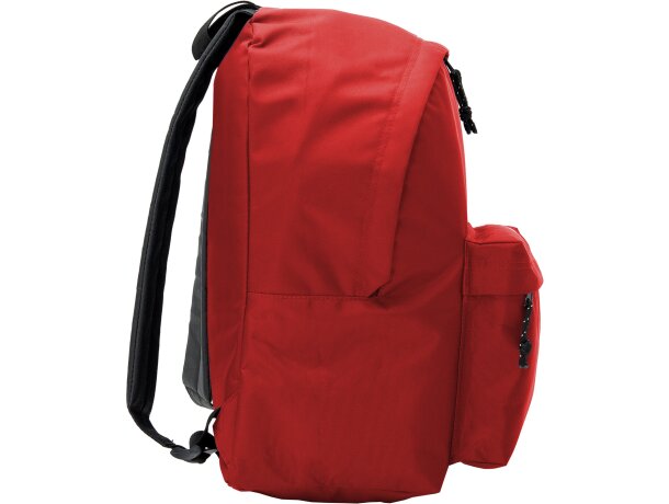 Mochilas infantiles personalizadas poliéster Marabu Rojo detalle 39