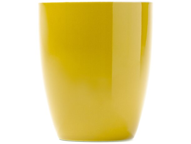 Tazas baratas en variados colores en cerámica Nolo Amarillo detalle 7