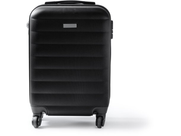 Trolley rígido Volano cabina ABS con cierre seguridad IATA Negro detalle 6