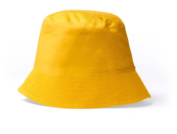 Gorro BOBIN Amarillo golden detalle 12