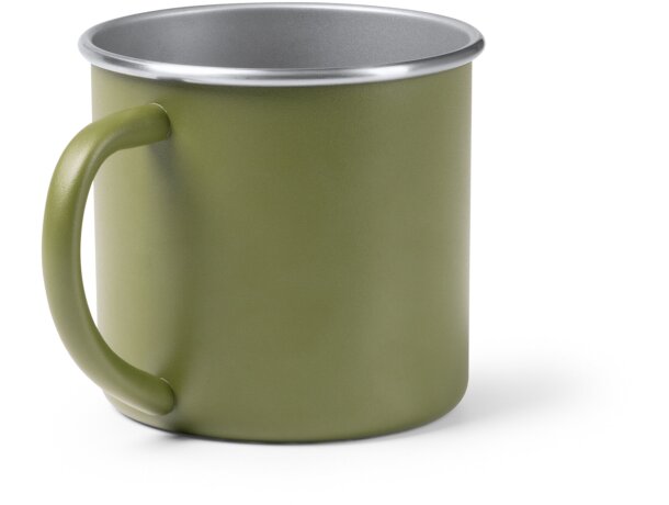 Taza Dunas acero inoxidable 304 reciclado 350ml powder coating Blanco detalle 3