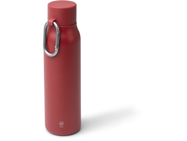 Bidón Cubel de acero inoxidable reciclado con doble pared Negro detalle 5