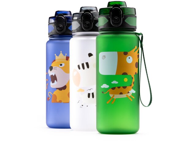 Bidón Marlen tritán con cierre de seguridad y asa de transporte Blanco detalle 4