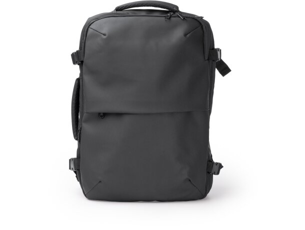 Mochila Soplex negro con sistema de compresión al vacío Negro detalle 8