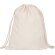 Mochila de cuerdas multiusos de algodón 140 g/m2 Mirlo Crudo detalle 4