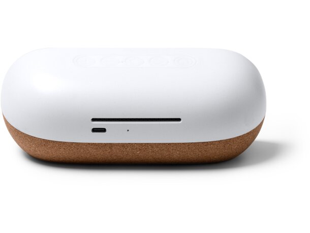 Altavoz inalámbrico sostenible Mambo Blanco detalle 3