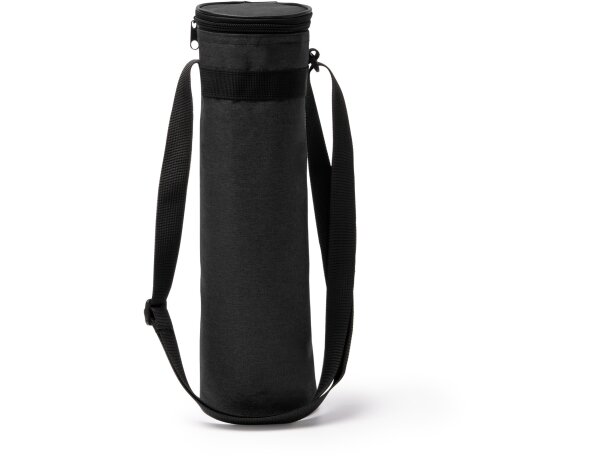 Nevera botella Yonek con aislamiento térmico y cinta ajustable Negro vigore detalle 3