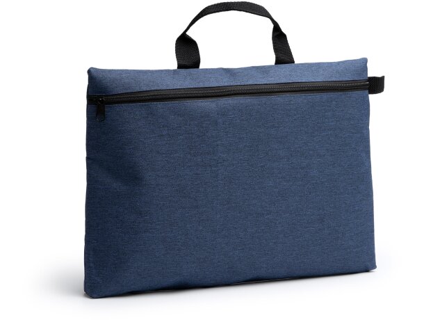 Portadocumentos Draper de poliéster reciclado con cremallera Negro detalle 4