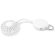 Ventilador de mano Denison recargable con mosquetón Blanco detalle 6