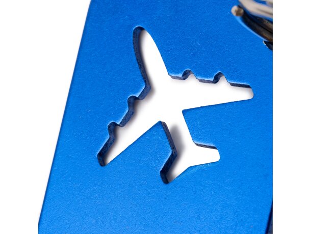 Llavero Flapik con abridor integrado de aluminio reciclado Negro detalle 2