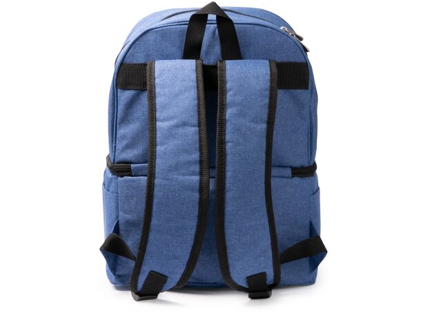 Mochila térmica SOLOY de RPET 300D con interior isotérmico Negro vigore detalle 3