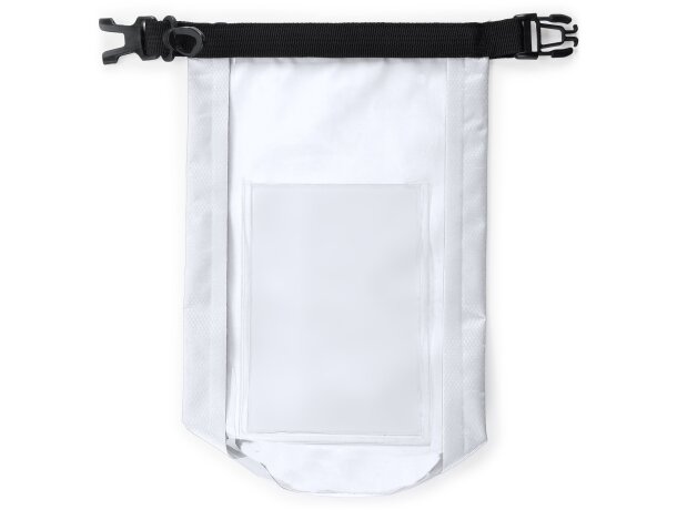 Portatodo mosquetón para transporte de Ripstop Aleta Blanco detalle 4