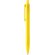Bolígrafo Kimbal de abs reciclado con pulsador y clip integrado Amarillo