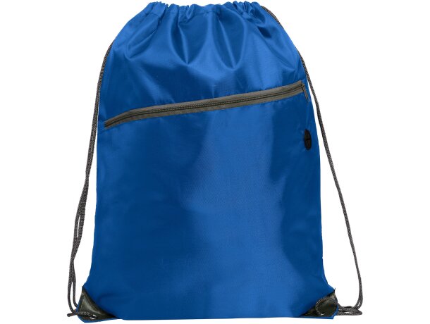 Mochila de cuerdas personalizada poliéster 70 g/m2 Ninfa Blanco detalle 3