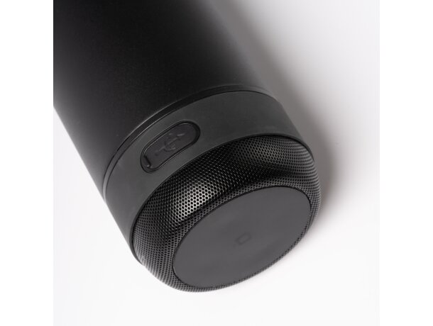 Bidón térmico con altavoz bluetooth extraíble NUFRIK 650ml Blanco detalle 6