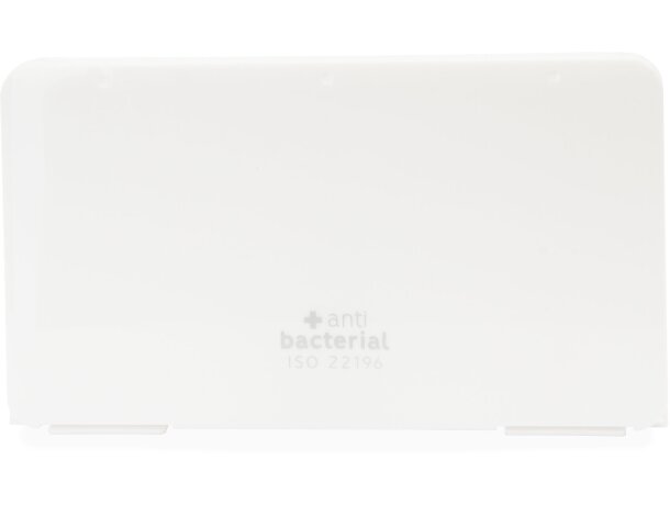 Estuche portamascarillas Werner con protección antibacterias Blanco detalle 3