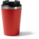 Vaso térmico Horan con doble pared y dosificador 350ml Rojo