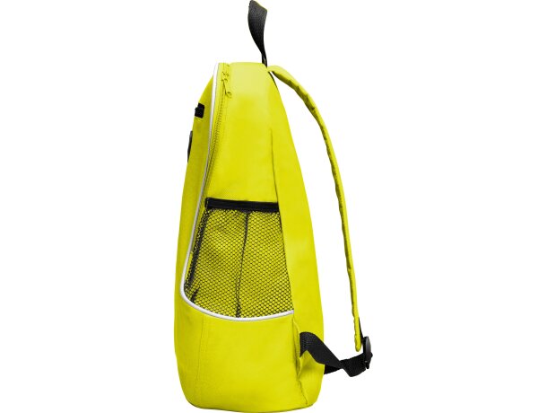 Mochila infantil deportiva poliéster Misuri Amarillo detalle 14