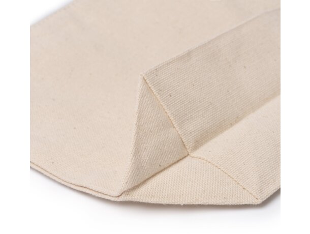 Neceser Nauty Natural algodón 320 g/m² con asa náutica Crudo detalle 2