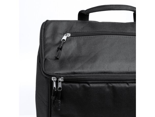 Mochila nevera de montaña rPET con interior isotérmico de 19L Lombok Negro detalle 1