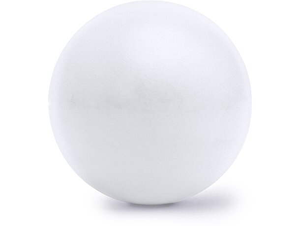 Pelota antiestrés SEYKU Blanco detalle 5