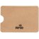 Tarjetero RFID personalizado papel reciclado 9 x 6,2 cm natural