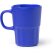 Taza cerámica Lunger 450ml con paneles verticales y acabado mate Royal