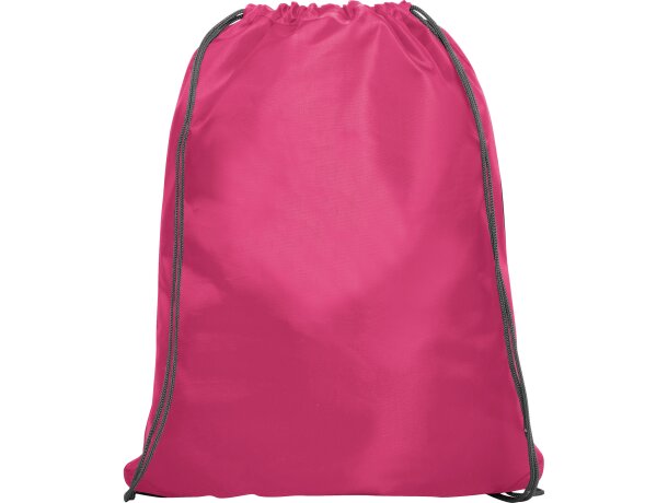 Mochila de cuerdas personalizada poliéster 70 g/m2 Ninfa Roseton detalle 25